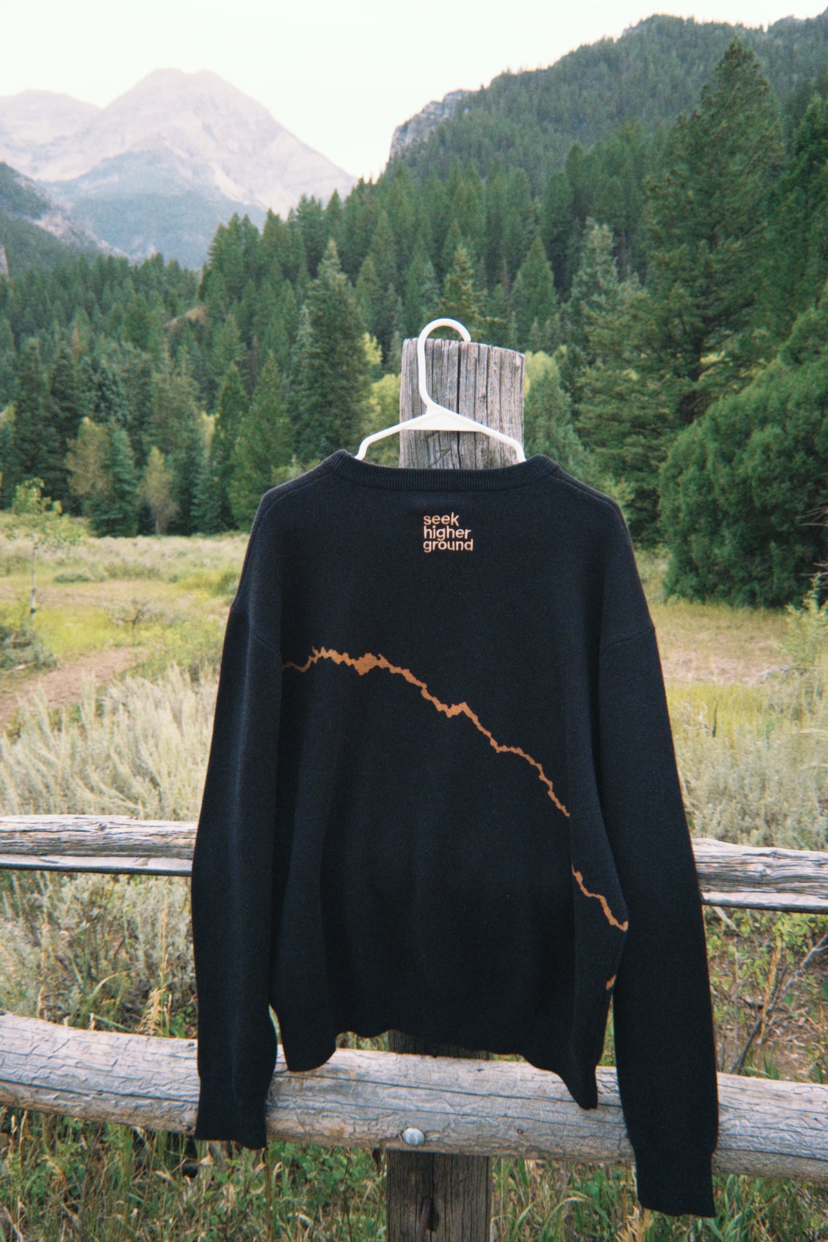 Charcoal Trail Knit