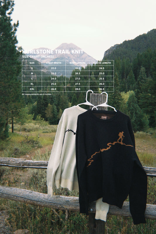 Charcoal Trail Knit