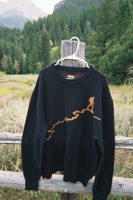 Charcoal Trail Knit